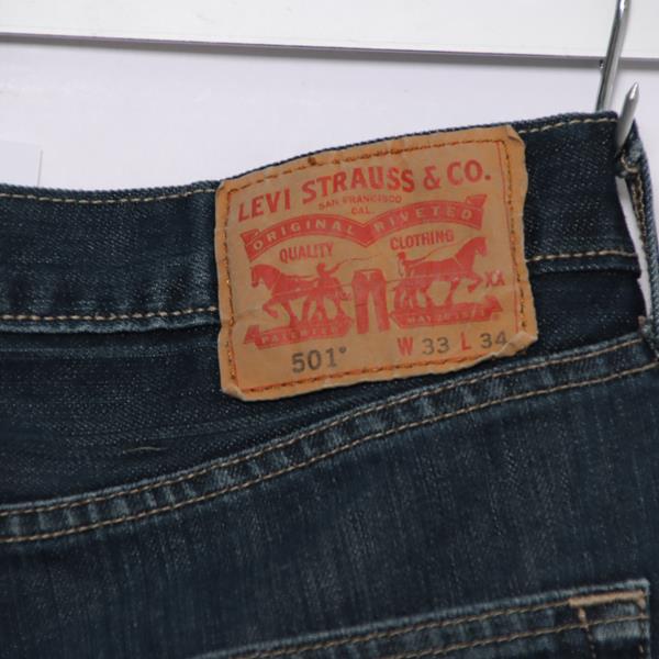 Levi's 501 jeans denim W33 L34 unisex