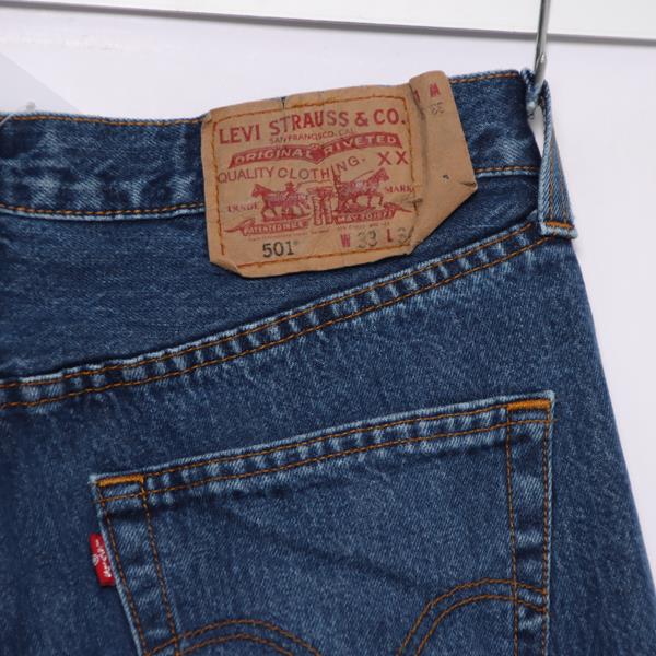 Levi's 501 jeans denim W33 L34 unisex