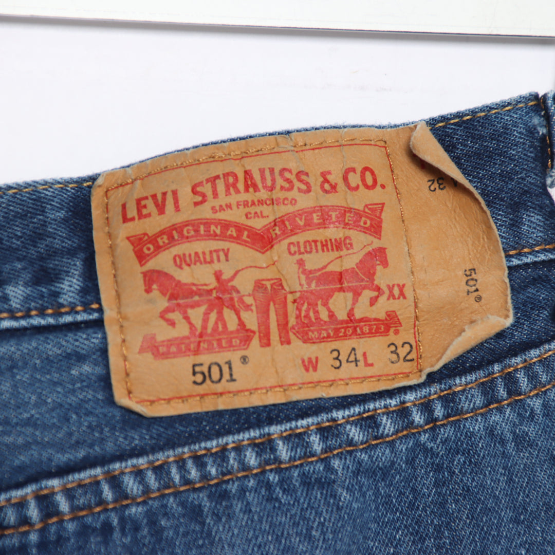 Levi's 501 jeans denim W34 L32 unisex