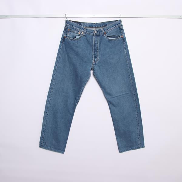 Levi's 501 jeans denim W34 L36 uomo