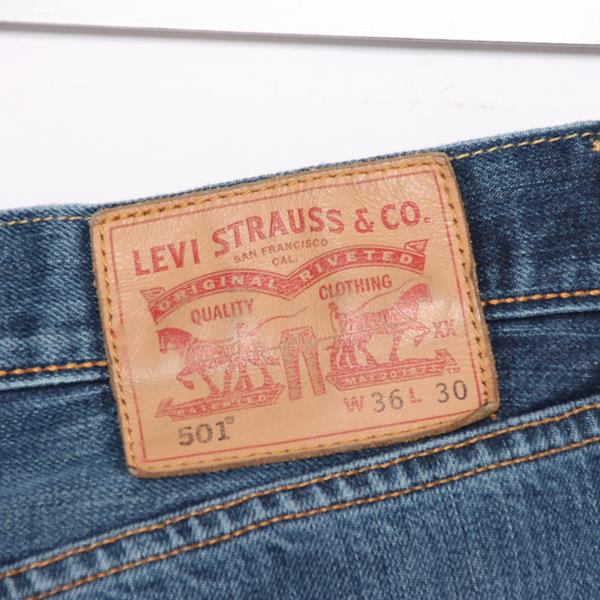 Levi's 501 jeans denim W36 L30 uomo