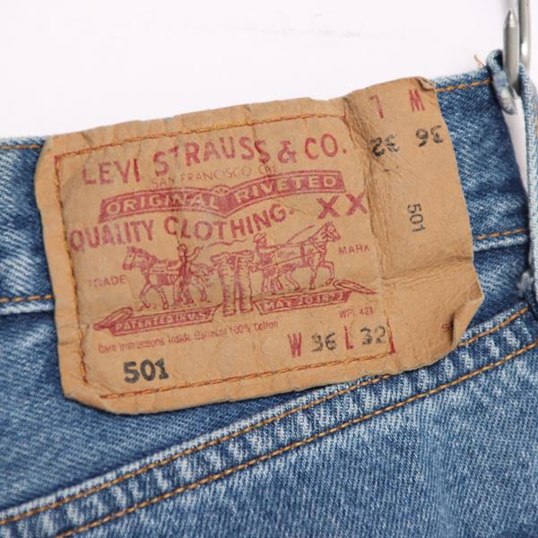 Levi's 501 jeans denim W36 L32 uomo