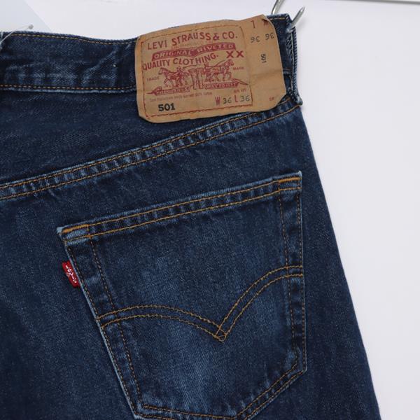 Levi's 501 jeans denim W36 L36 uomo