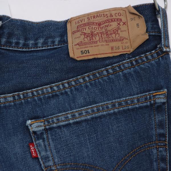 Levi's 501 jeans denim W36 L36 uomo