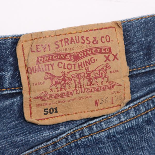 Levi's 501 jeans denim W36 L36 uomo