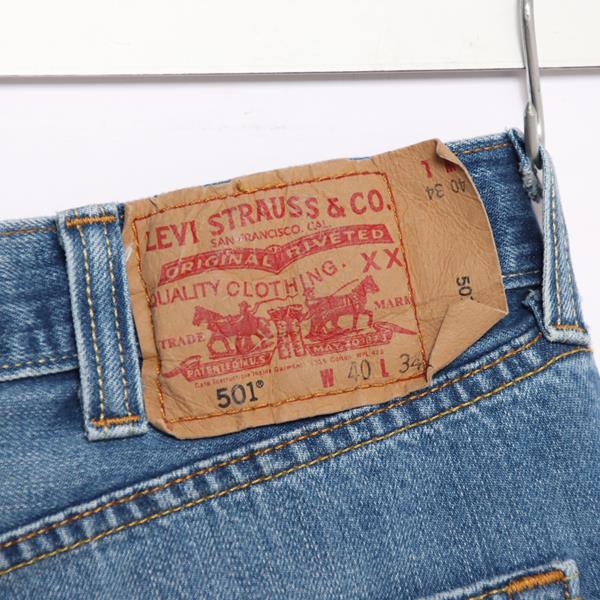 Levi's 501 jeans denim W40 L34 uomo