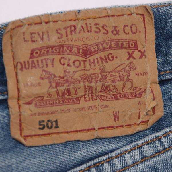 Levi's 501 jeans denim W27 L32 unisex made in USA