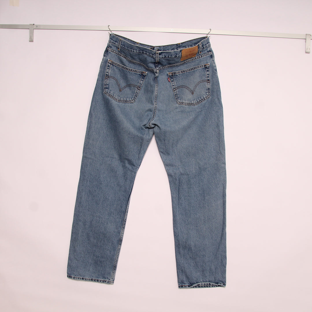 Levi's 505 Regular Fit Jeans Denim W40 L32 Uomo