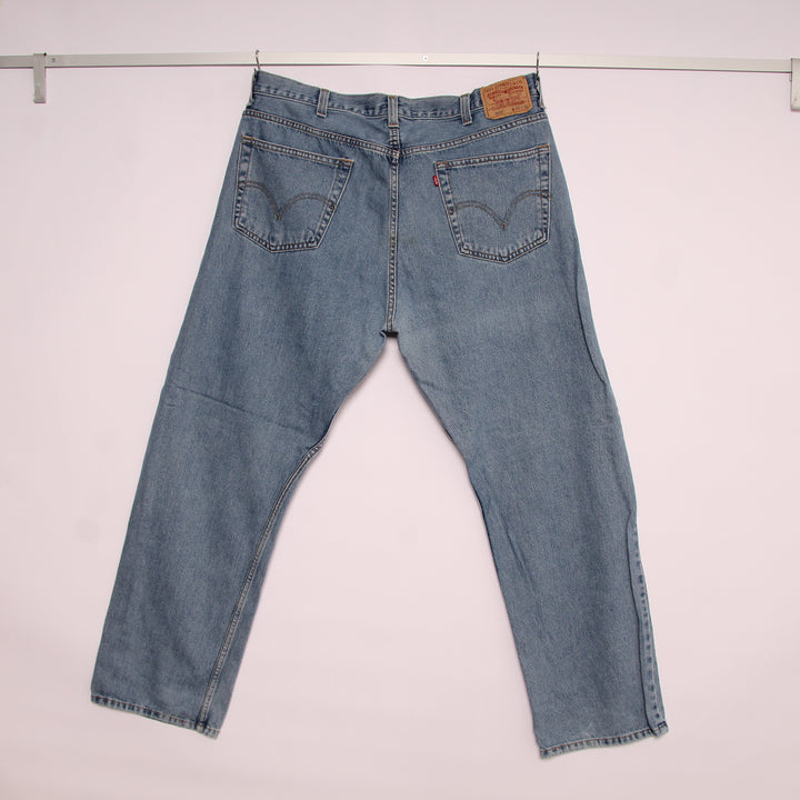 Levi's 505 Regular Fit Jeans Denim W42 L32 Uomo