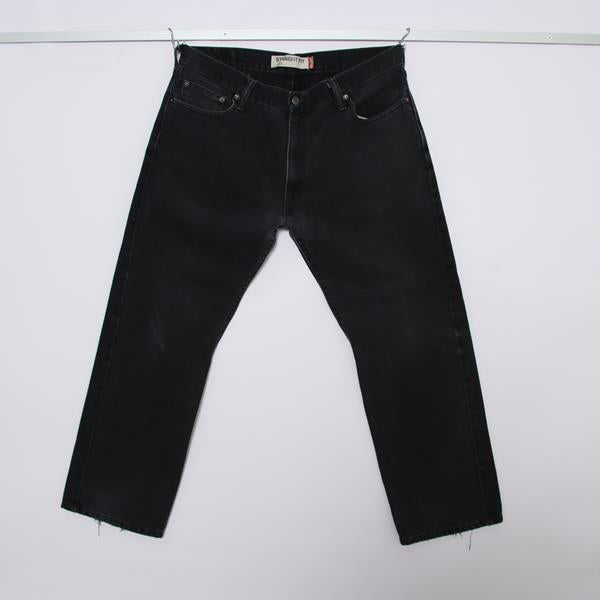 Levi's 505 Straight Fit jeans nero W36 L32 uomo