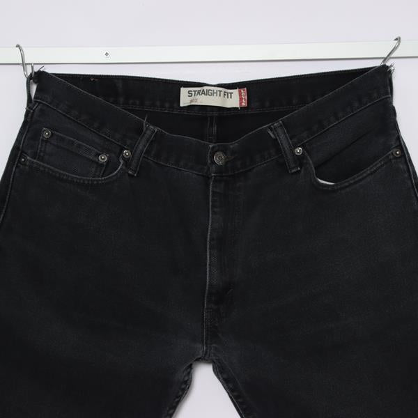 Levi's 505 Straight Fit jeans nero W36 L32 uomo