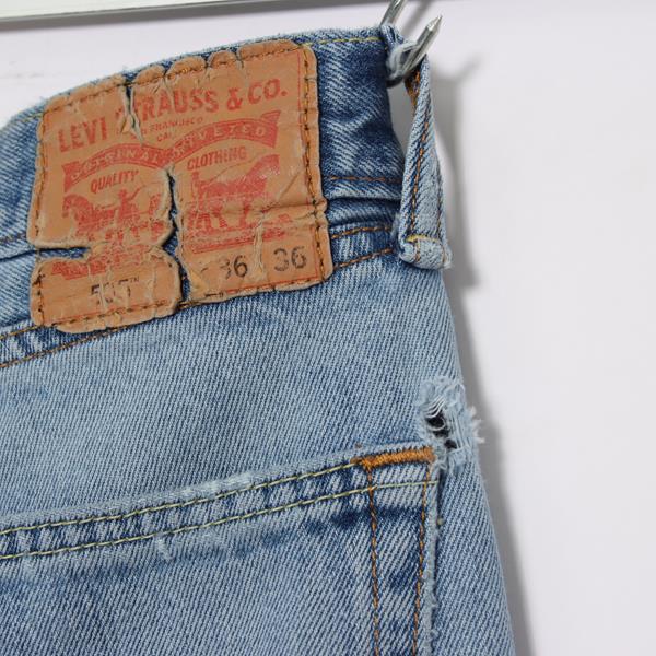 Levi's 505 jeans denim W36 L36 uomo