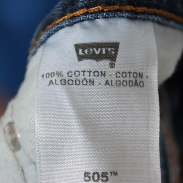 Levi's 505 jeans denim W36 L30 uomo