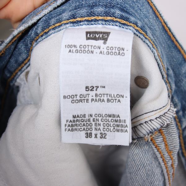 Levi's 527 Bootcut jeans denim W38 L32 uomo