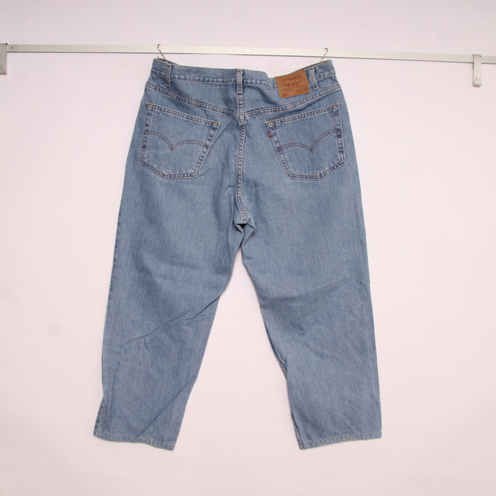 Levi's 550 Relaxed Fit Jeans Denim W42 L30 Uomo