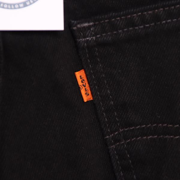 Levi's 615 Orange Tab jeans nero W38 L32 uomo