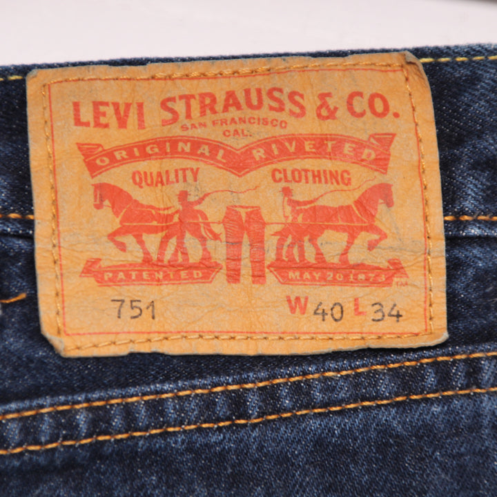 Levi's 751 Jeans Denim W40 L34 Uomo