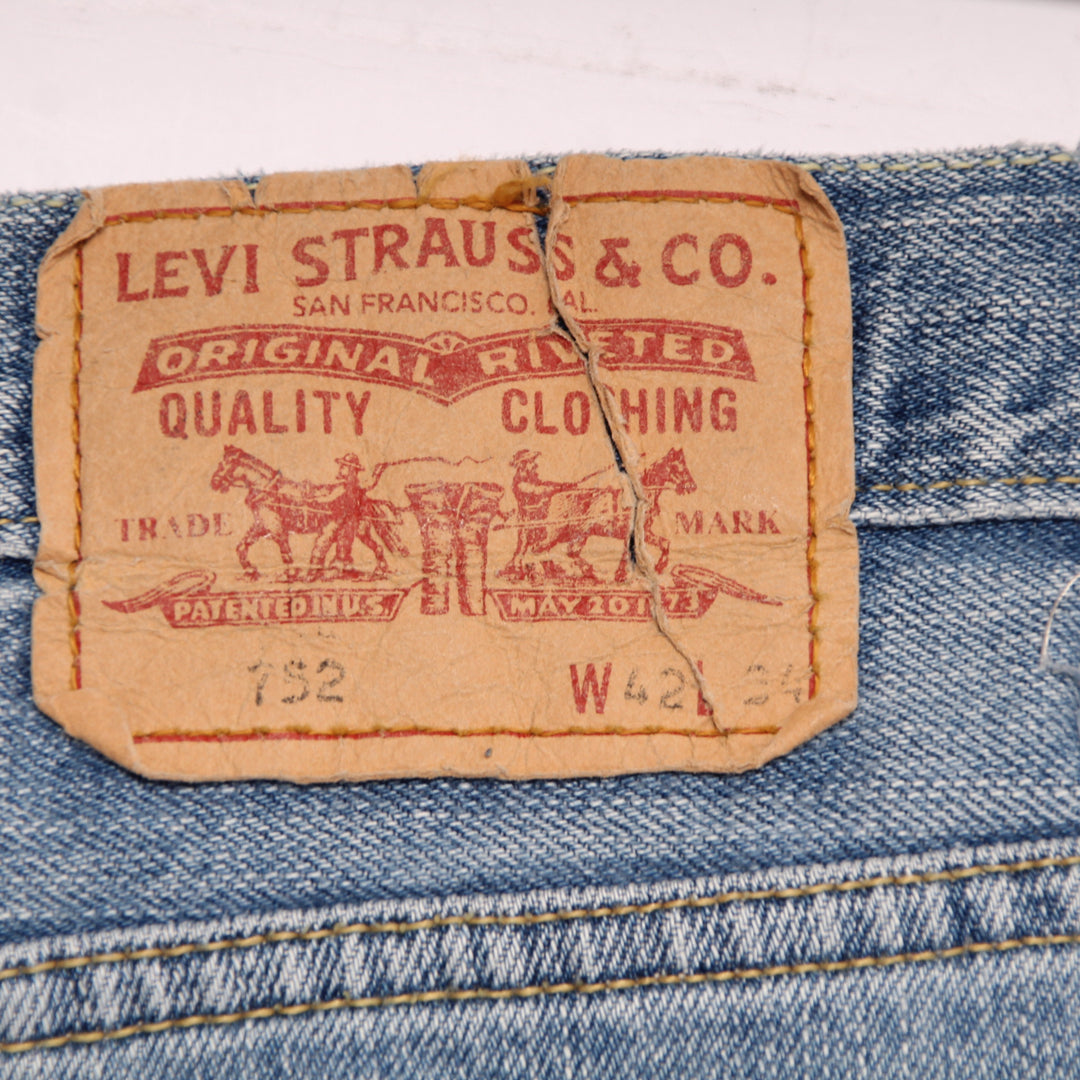 Levi's 752 Jeans Denim W42 L34 Uomo