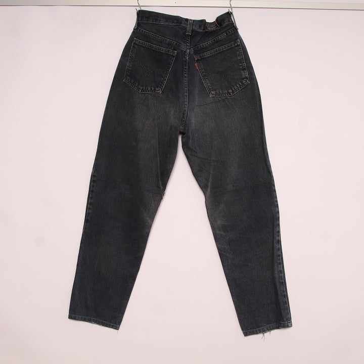 Levi's 881 Orange Tab Jeans Nero W30 L32 Donna