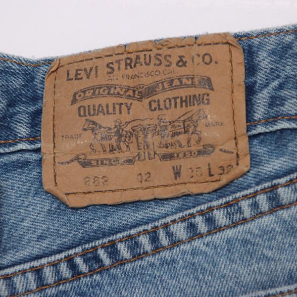 Levi's 882 Orange Tab jeans denim W28 L32 donna