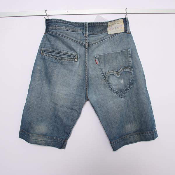 Levi s Antiform bermuda di jeans denim W30 uomo Vintage Clothing Shop