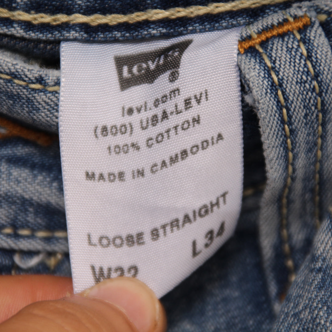 Levi's Carpenter Loose Jeans Denim W32 L34 Uomo