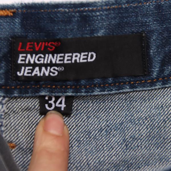 Levi's Engineered 0002 jeans denim W34 L34 uomo