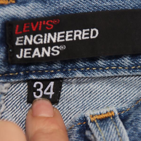 Levi's Engineered 0007 jeans denim W34 L34 uomo