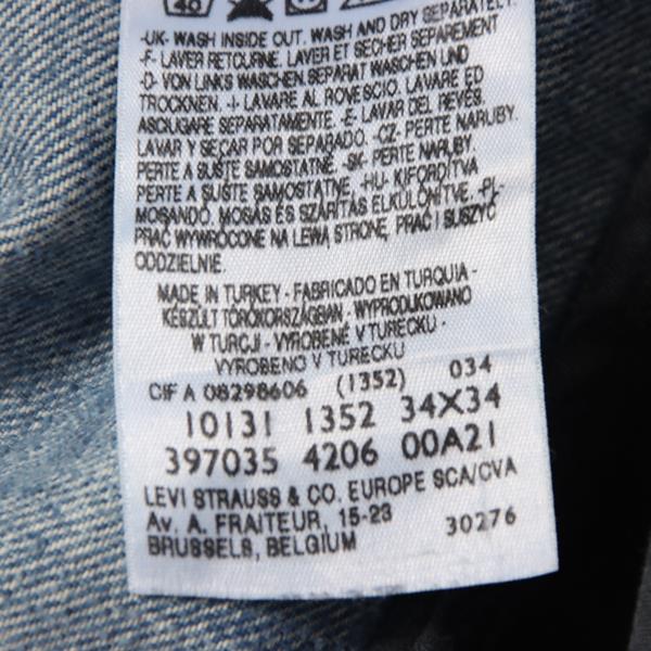 Levi's Engineered 1352 jeans denim W34 L34 uomo