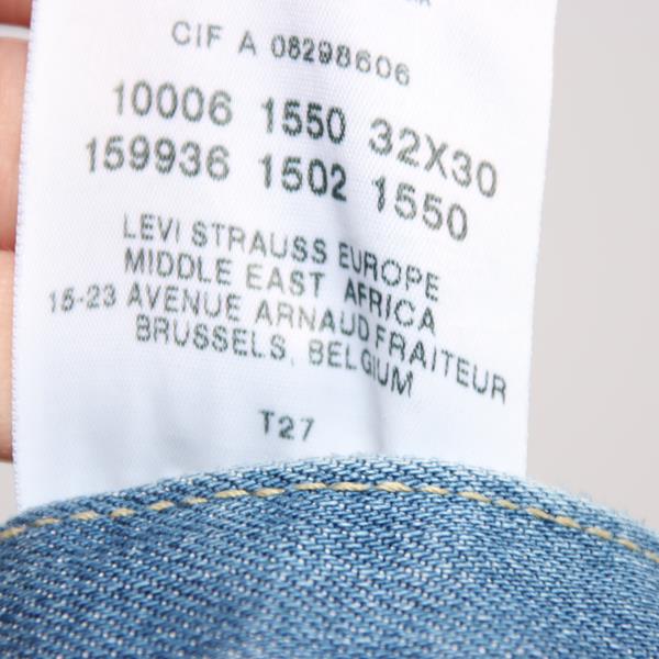 Levi's Engineered 1550 jeans denim W32 L30 donna