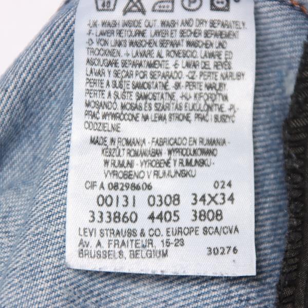 Levi's Engineered 308 jeans denim W34 L34 uomo