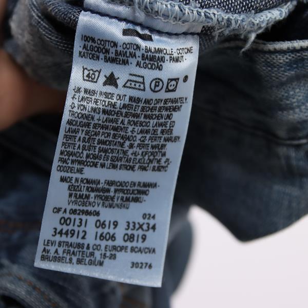 Levi's Engineered 619 jeans denim W33 L34 uomo