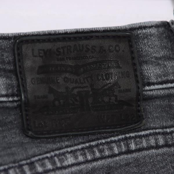 Levi's Premium 512 Skinny jeans grigio W27 L32 donna