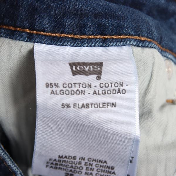 Levi's Slight Curve jeans denim W25 L32 donna