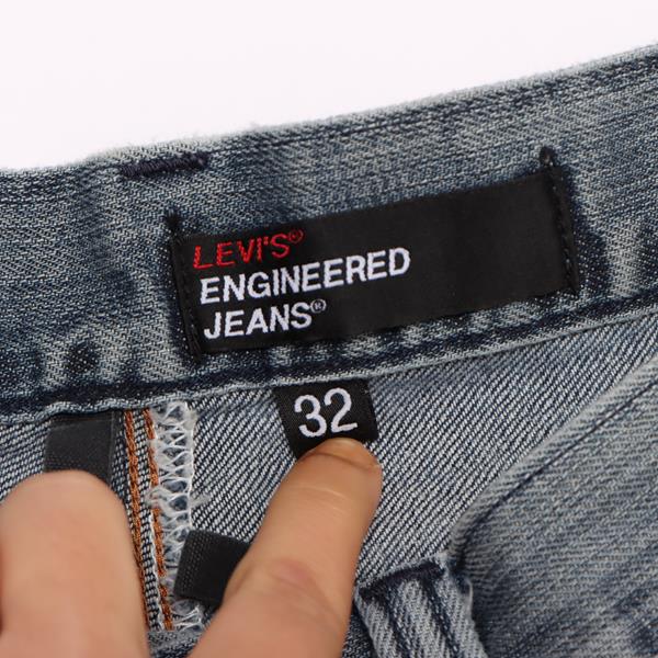 Levi's engineered 0028 jeans denim W32 L34 uomo