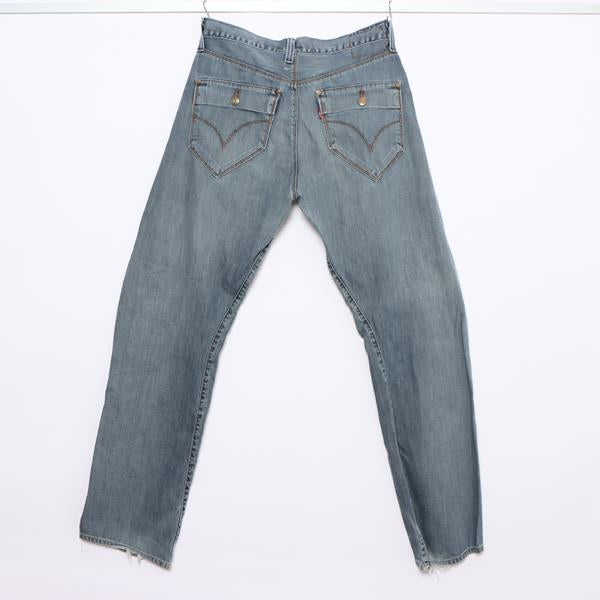 Levi's engineered 0028 jeans denim W32 L34 uomo