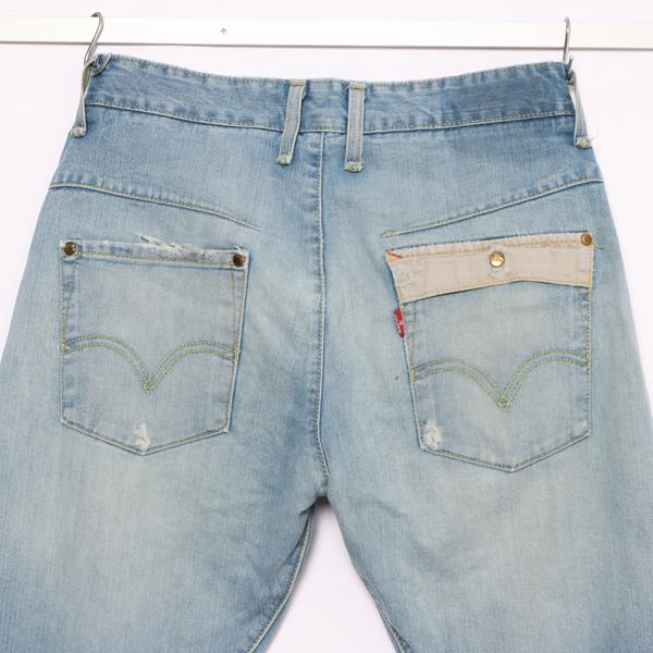 Levi's engineered 796 jeans denim W30 L34 uomo