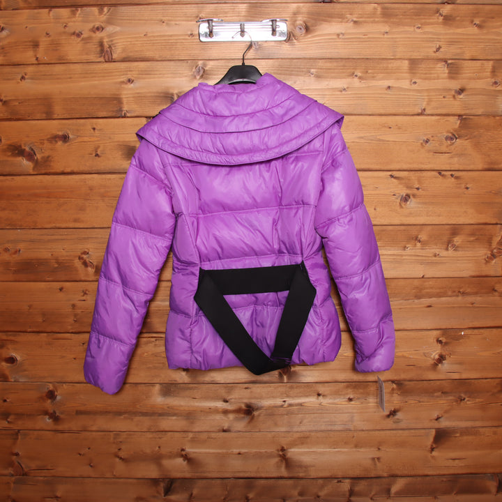 Moncler Giubbotto Viola Taglia XL Donna