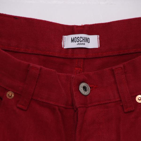 Moschino jeans rosso W33 uomo