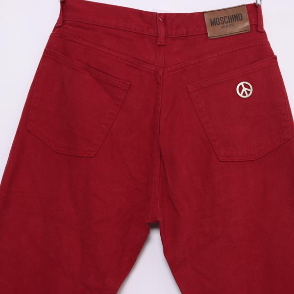 Moschino jeans rosso W33 uomo