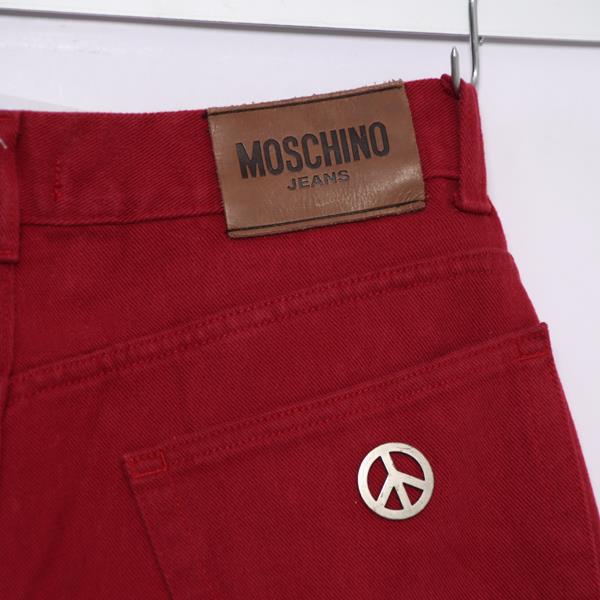 Moschino jeans rosso W33 uomo