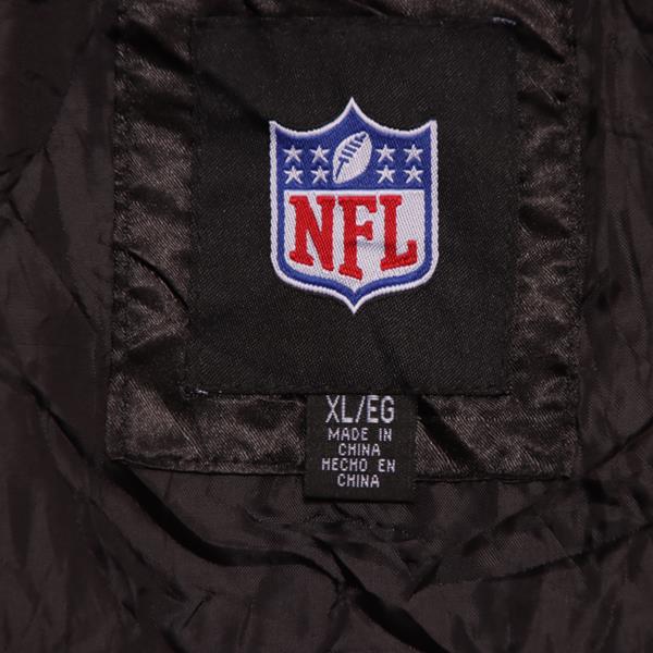 NFL Washington Redskins gilet vintage nero taglia XL uomo