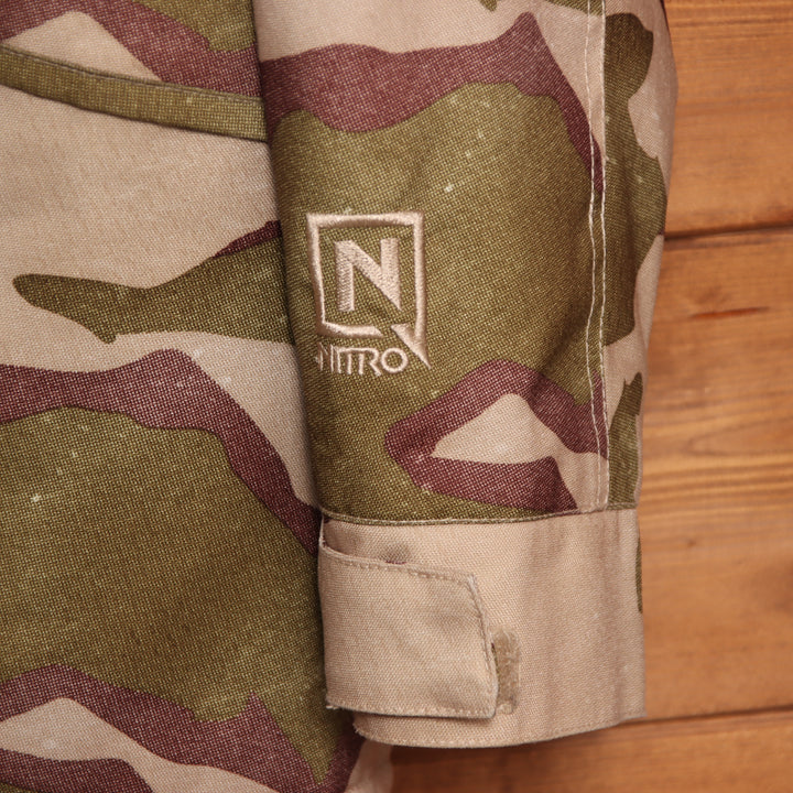 Nitro giacca militare camouflage taglia L uomo