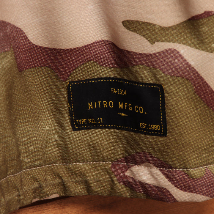 Nitro giacca militare camouflage taglia L uomo