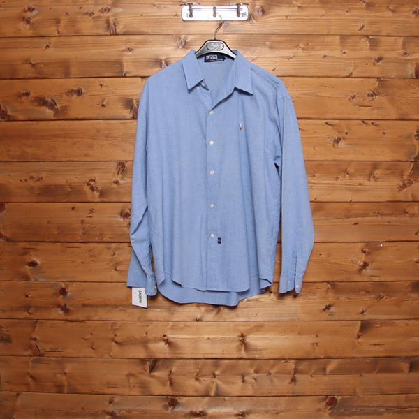 Polo Ralph Lauren camicia azzurra taglia XXL uomo