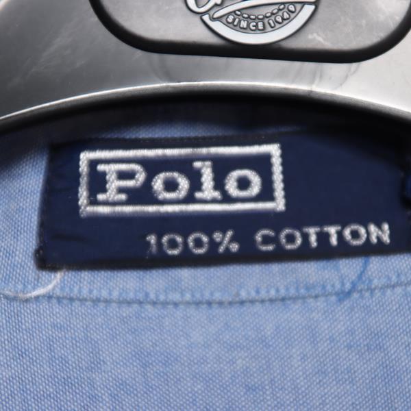 Polo Ralph Lauren camicia azzurra taglia XXL uomo