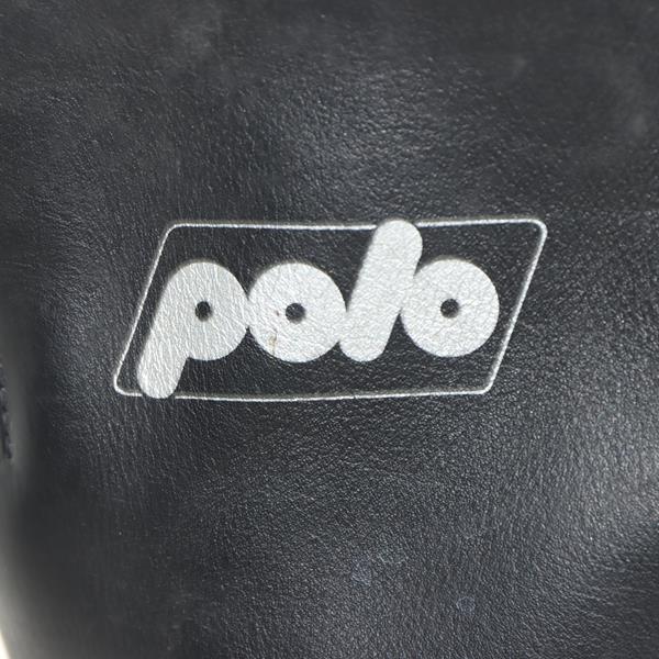 Polo Vintage stivaletto da moto nero in pelle numero 38 donna