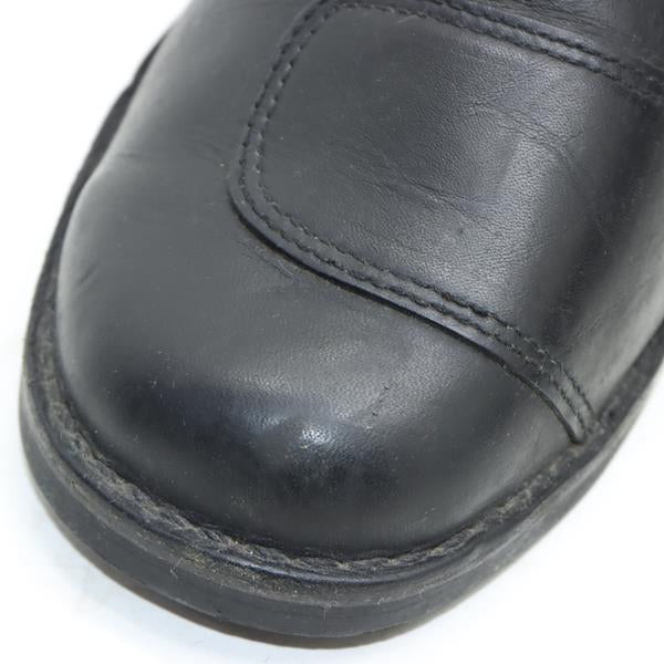 Polo Vintage stivaletto da moto nero in pelle numero 38 donna