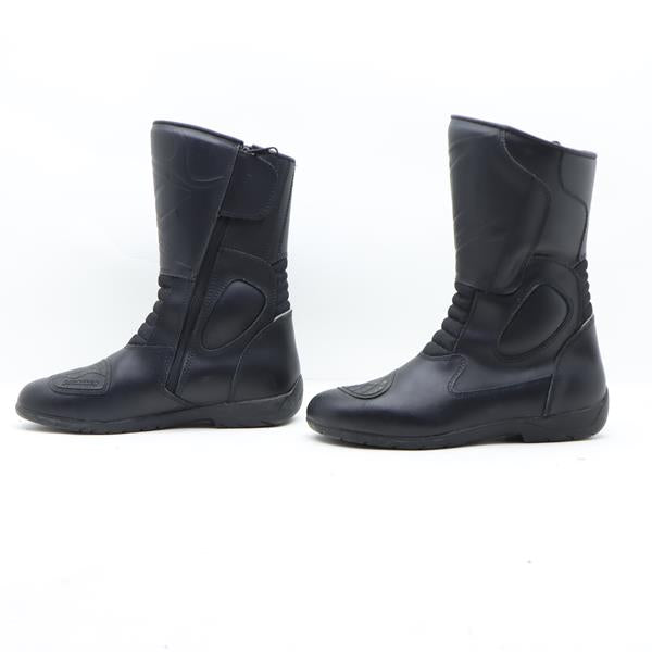 Probiker stivaletto da moto nero in tessuto e pelle numero 38 donna