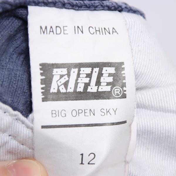 Rifle Big Open Sky salopette di jeans blu taglia M donna